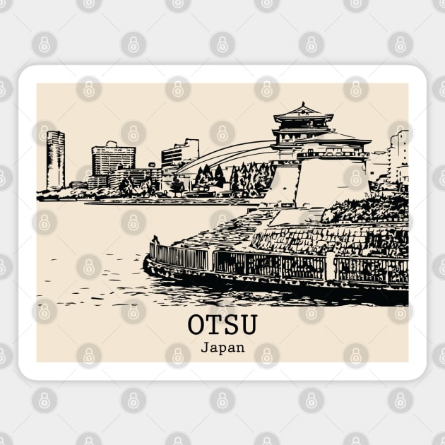 Otsu - Japan Magnet by Lakeric